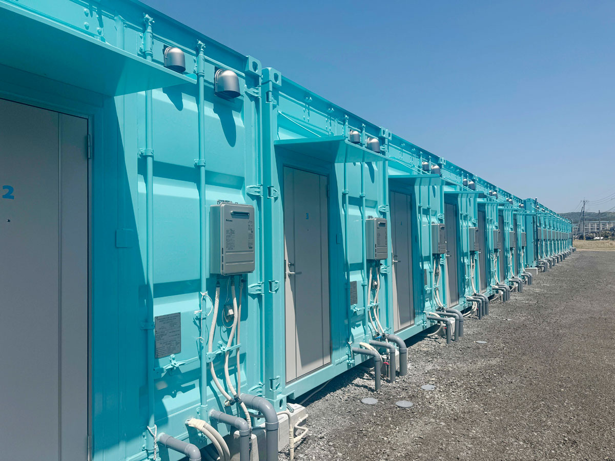 Coast Life コンテナハウス正面外観